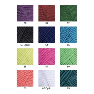 Len JEANS Hãng YarnArt (Màu 01-63)