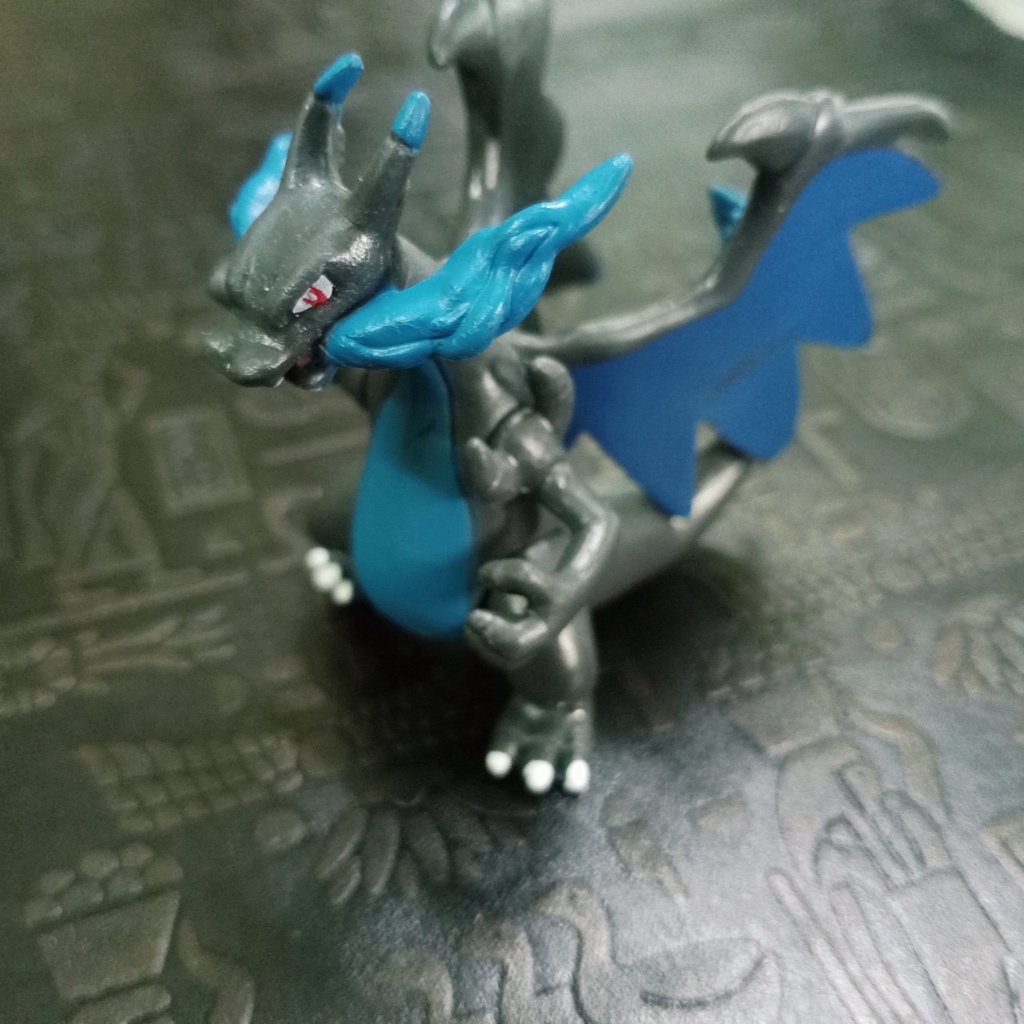 Mô hình Charizard tiến hoá  mega lửa xanh dương anime Pokemon bửu bối thần kỳ 1700 006 3