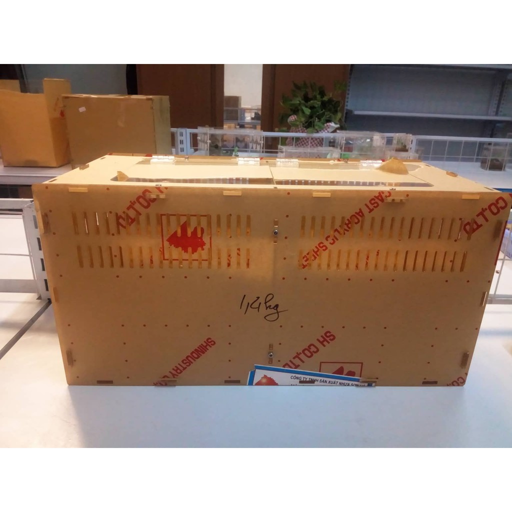Hộp Nuôi Nhện 40-20-20 Hai Ngăn tank tarantula