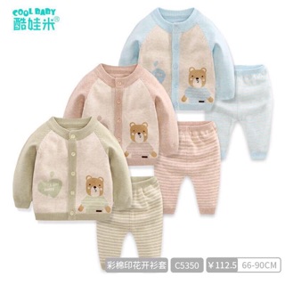 Bộ len kemika cực đẹp cho bé