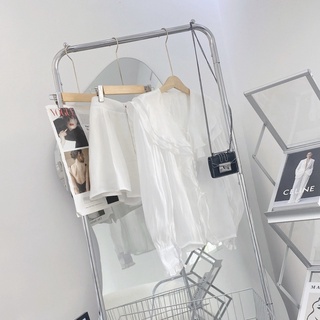SET ÁO BÈO CỔ TAY LOE + QUẦN SHORT