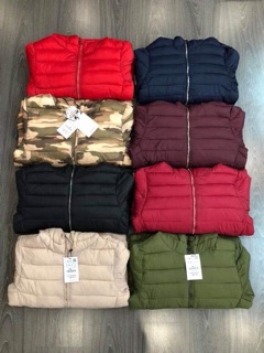 Áo khoác siêu nhẹ Pull & Bear hàng xuất