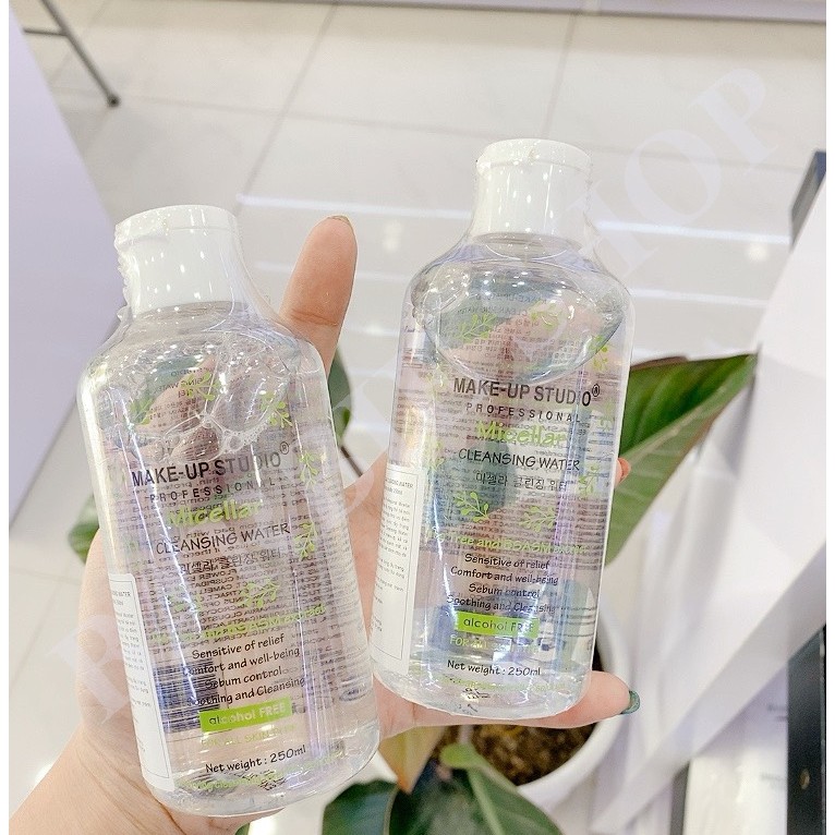 Nước Tẩy Trang Makeup Studio Professional Micellar Cleansing Water 250ml