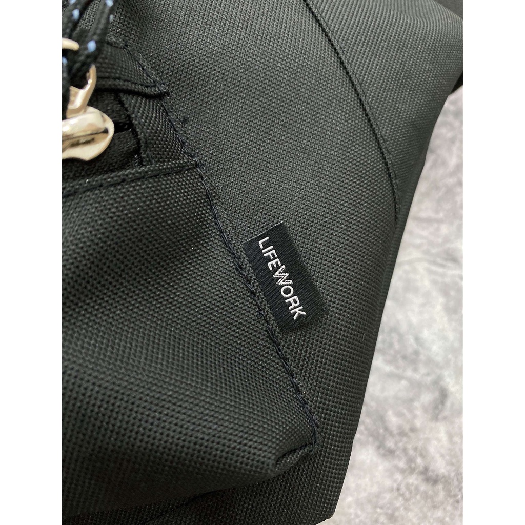 Túi Đeo Chéo B360 LIFEWORK LOGO WAIST BAG BLACK [ HONGPHUC ]