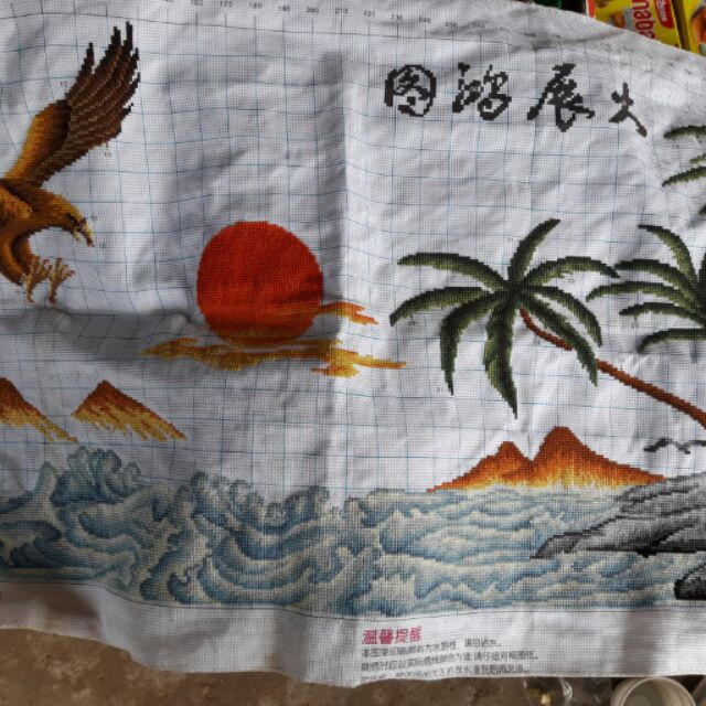 Tranh thêu thành phẩm