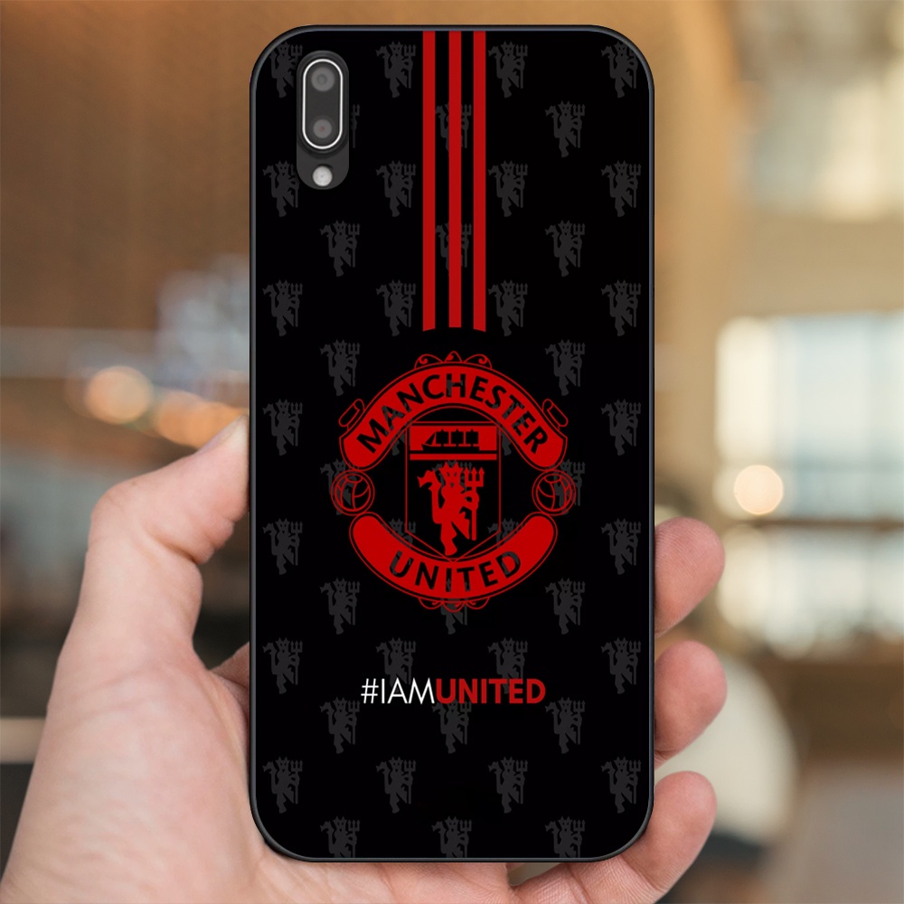Ốp lưng Vivo Y93 viền đen in hình MU Manchester United