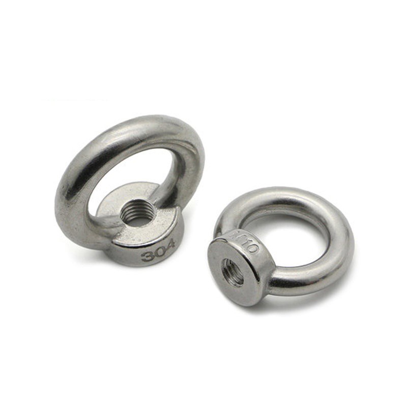 Đai Ốc Kim Loại M3 M4 M5 M6 M8 M10 M12 304 Bằng Thép Không Gỉ