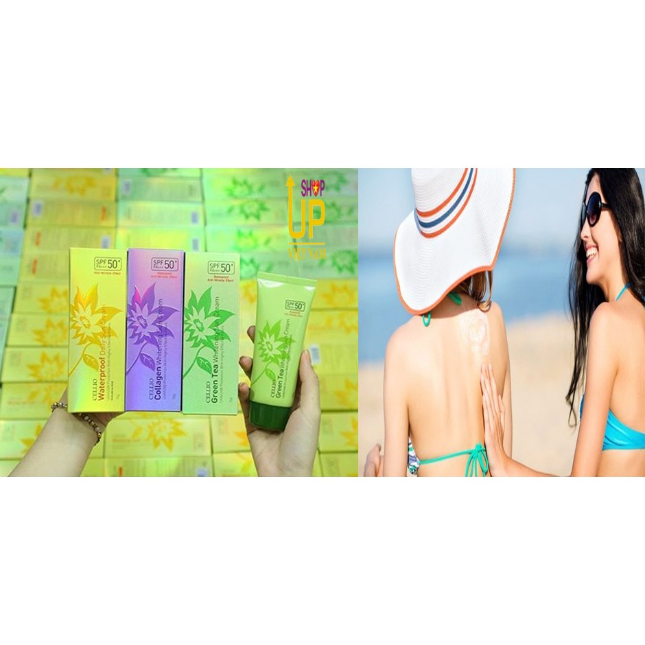 Kem Chống Nắng Cellio SPF 50PA+ 70g | BigBuy360 - bigbuy360.vn