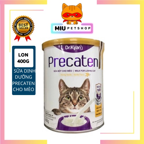 Sữa cho mèo Precaten, Sữa bột dinh dưỡng cho mèo con, mèo mẹ, mèo đang bị ốm