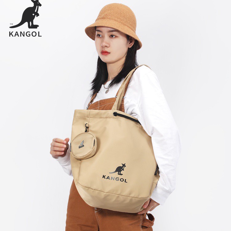 Túi Tote Đeo Vai Dung Tích Lớn Chống Thấm Nước Phối Dây Rút Thời Trang Cho Nữ
