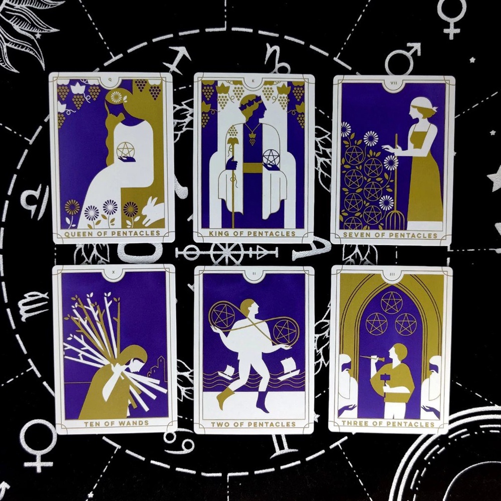 Bộ Bài Everyday Tarot 78 Lá Bài Tặng Đá Thanh Tẩy C242