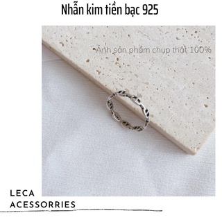 Nhẫn kim tiền bạc nữ n01