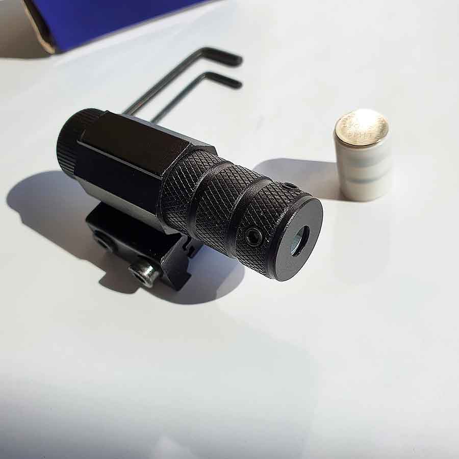 Đèn Laze Laser Tia Đỏ Gắn Ranh Mini Pin Thường Giá Rẻ