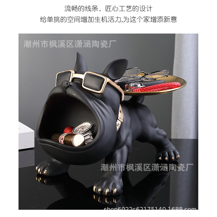 Hộp Đựng Chìa Khóa Hình Chú Chó Bull Sáng Tạo