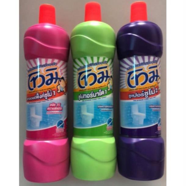 TẨY VỆ SINH TOILET, NHÀ TẮM TOMI SUMO THÁI LAN 850ML