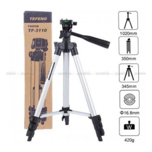 GẬY 3 CHÂN TRIPOD TF-3110 + KẸP ĐIỆN THOẠI  - I.CASE.STORE | BigBuy360 - bigbuy360.vn