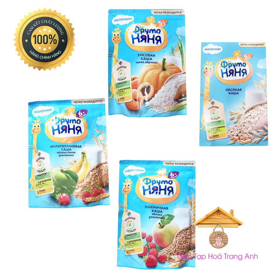 Bột ăn dặm Fruto Nga