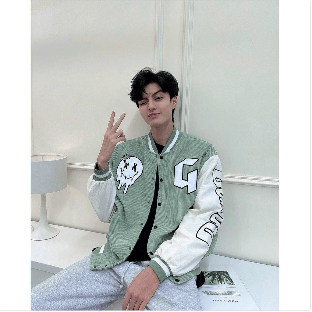 Áo khoác nhung bomber NAM CỰC CHẤT PHONG CÁCH 2021 KOKO MI FASHION