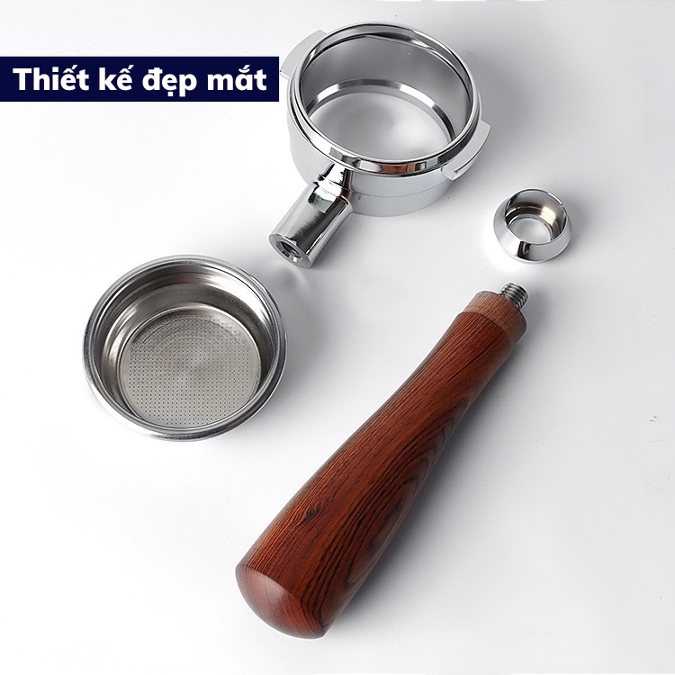 Tay cầm cà phê cán gỗ cẩm lai chống kiến mối mùi hương tự nhiên đẹp mắt 14,3cm đủ size chuyên cho quán bảo hành 1 đổi 1