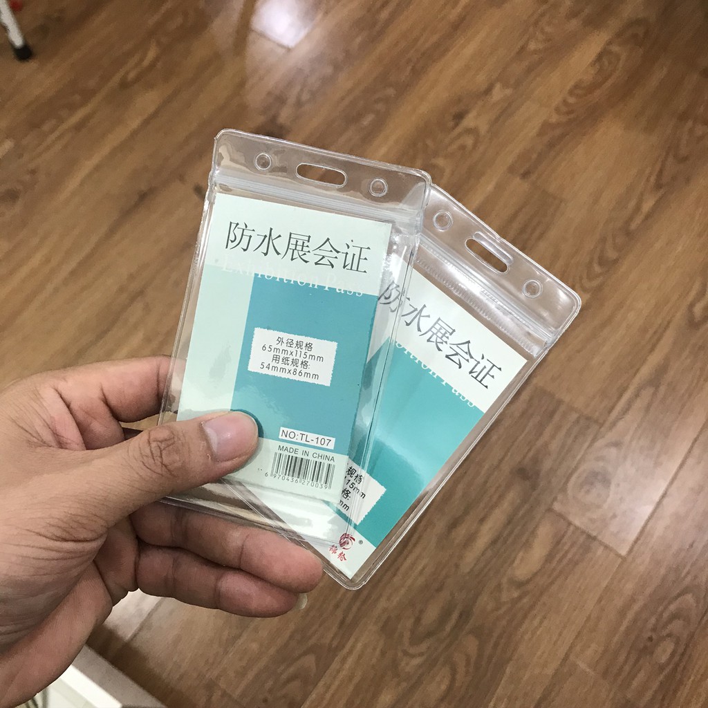 20 Cái Bao đựng thẻ, bảng thẻ, thẻ học sinh sinh viên, cán bộ công nhân viên kiểu dọc