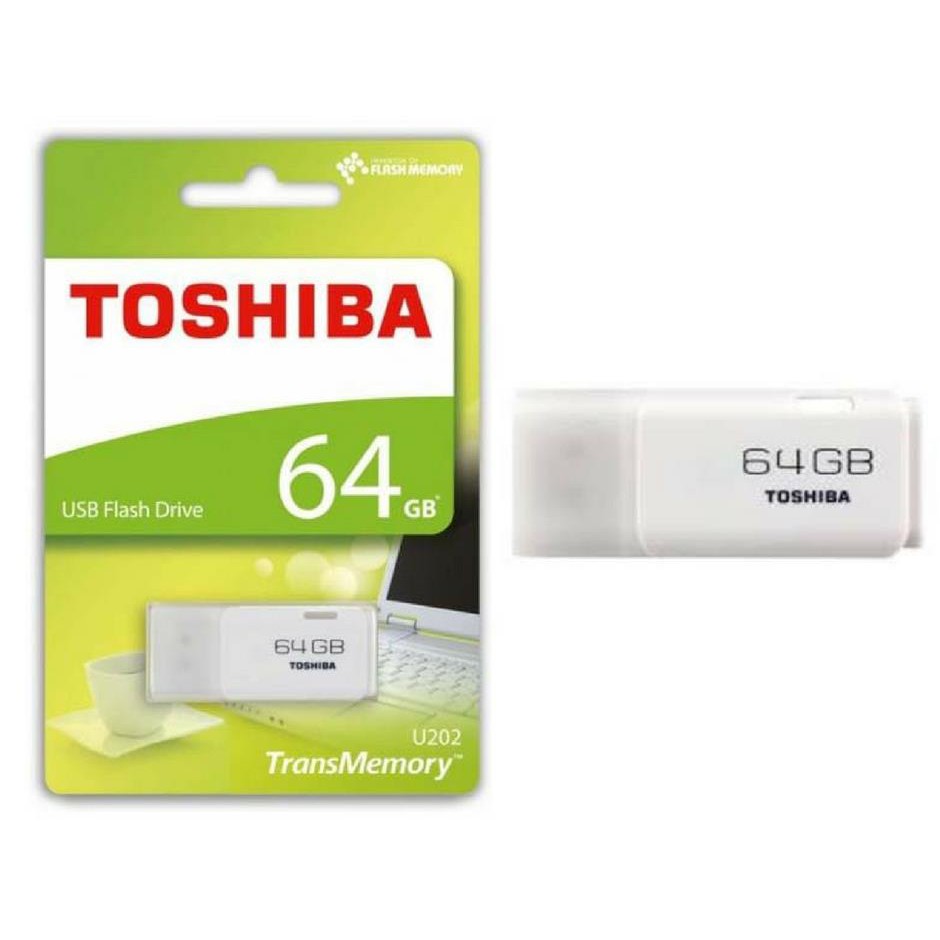 USB Toshiba 64GB USB 2.0 TransMemory - Hàng chính hãng Bảo hành 24 tháng