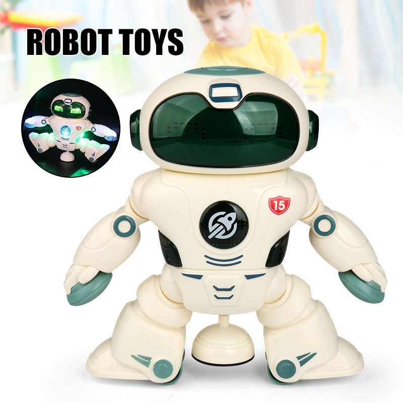 Đồ chơi robot nhảy múa hình chú bò sử dụng pin vui nhộn đáng yêu dành cho bé