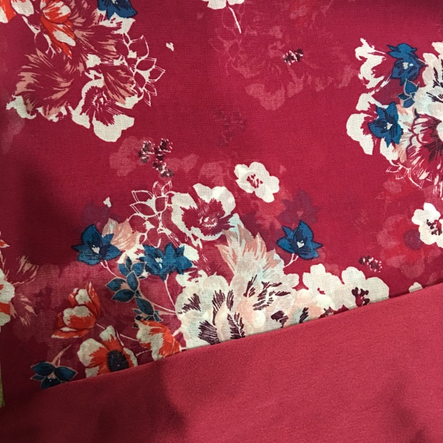 Chifon và lụa