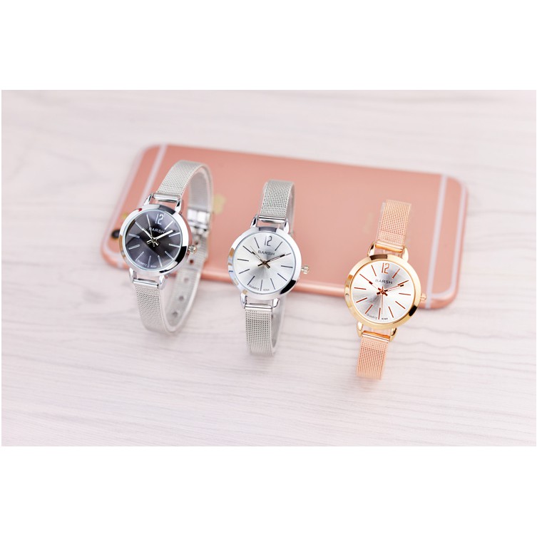 [NEW TREND]Đồng Hồ Nữ Barsh 0810 Dây Thép Hàng Chính Hãng Thiết Kế Nhỏ Sang Trọng | BigBuy360 - bigbuy360.vn