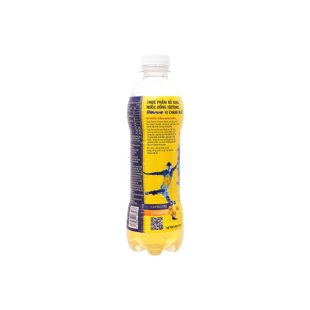 Thùng 24 chai Revive vị chanh muối 390ml [HSD: 12.2020]