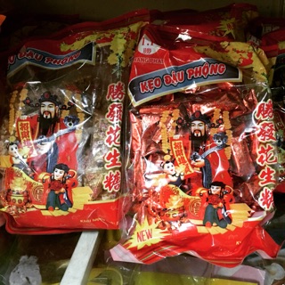 Kẹo đậu phộng thần tài Thắng Phát -túi 500gam date 2025