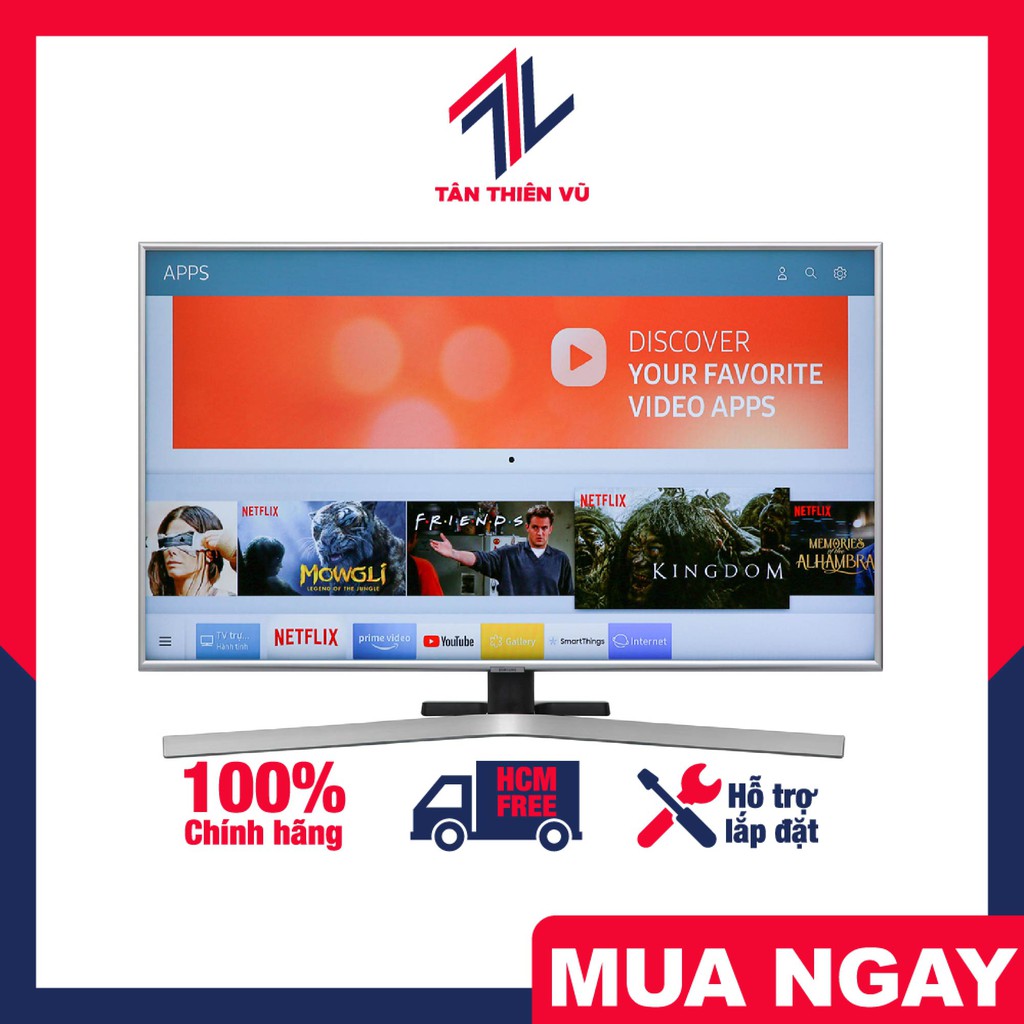 [MIỄN PHÍ VẬN CHUYỂN LẮP ĐẶT] - UA50RU7400 - Smart Tivi Samsung 50 inch 4K UHD UA50RU7400KXXV