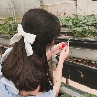 Nơ kẹp tóc bản nhỏ dễ thương