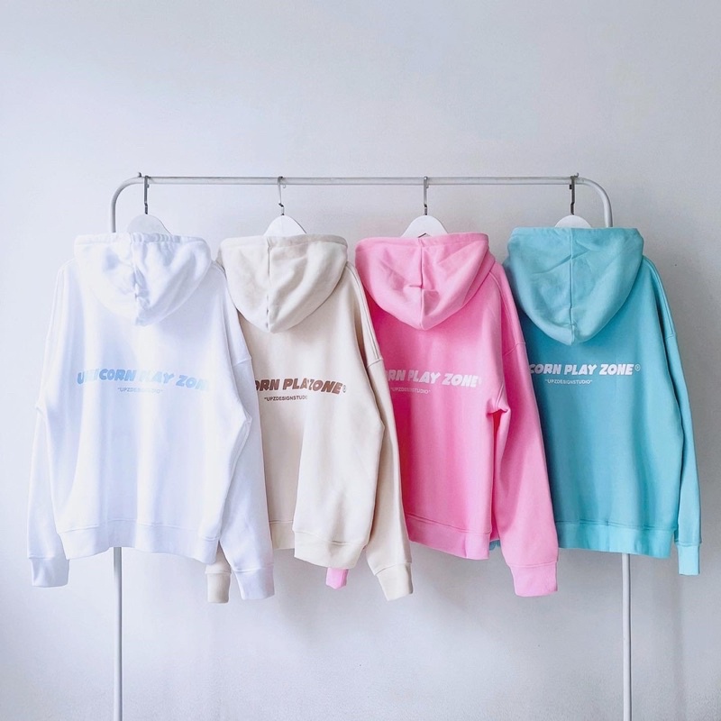 UPZ Áo Khoác Hoodie Cơ Bản (8 Màu)