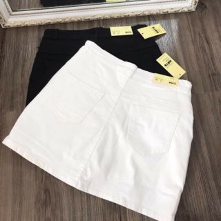 Lenkapas - Chân váy ngắn kaki jeans