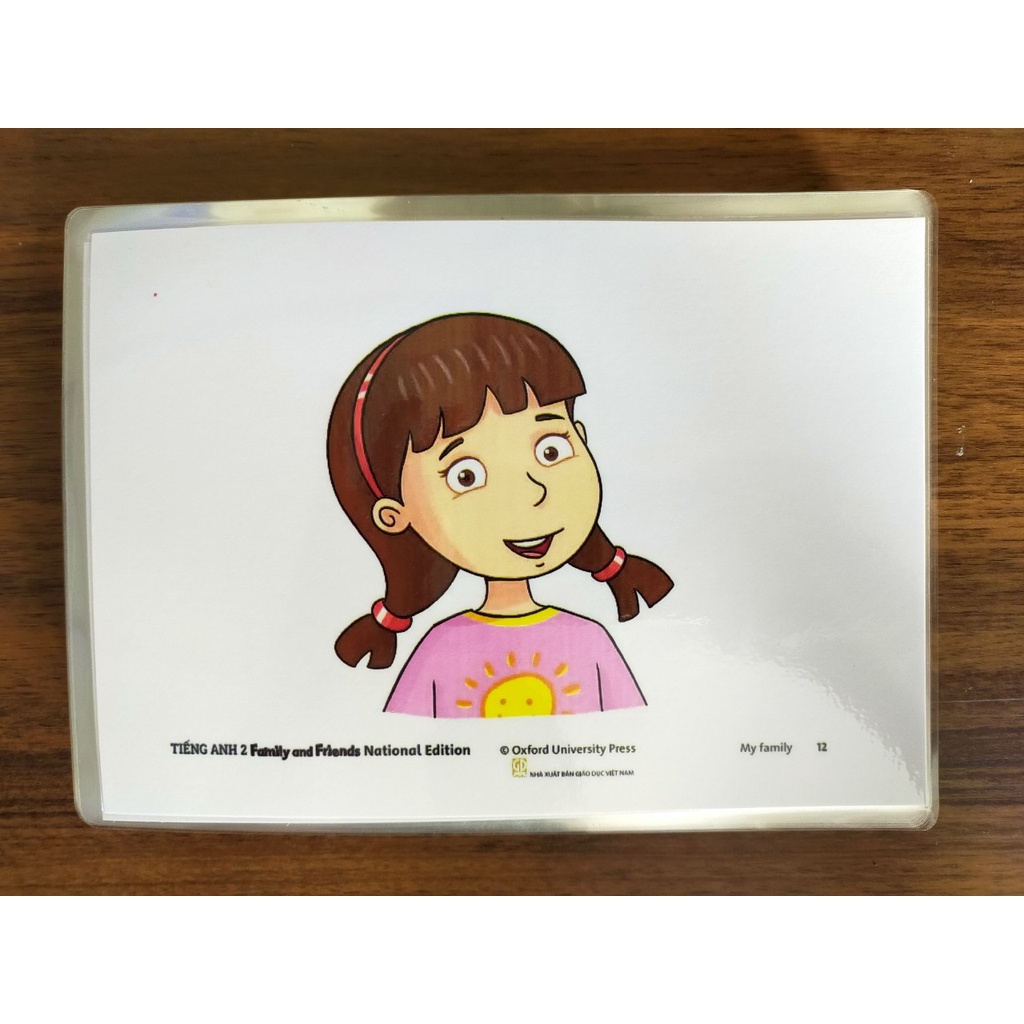Flashcard Family and Friends National Edition 2 in 2 mặt