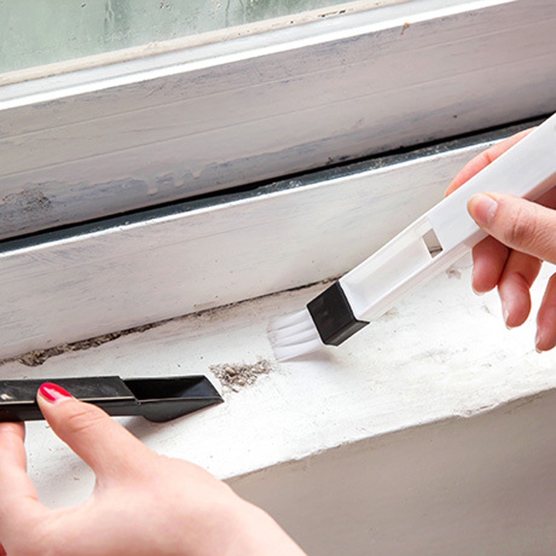 Chổi Quét Bụi Khe Cửa Sổ Kèm Đồ Hốt Rác CR1 Tiện Dụng Cho Nhà Bếp