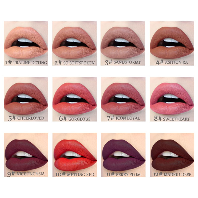 Son Môi IMAGIC LP-202 Kết Cấu Lì Bền Màu Chống Thấm Nước Không Dính Cốc 30g | BigBuy360 - bigbuy360.vn