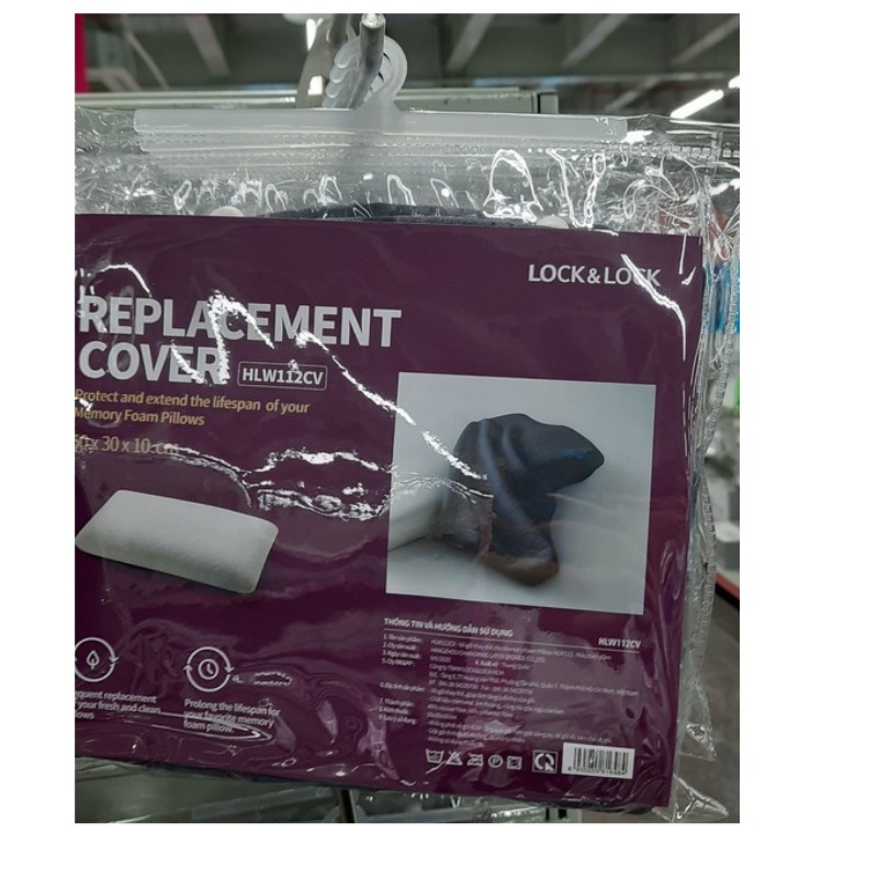 Vỏ gối thay thế Lock&Lock dành cho các loại gối HLW111 - HLW115 | BigBuy360 - bigbuy360.vn
