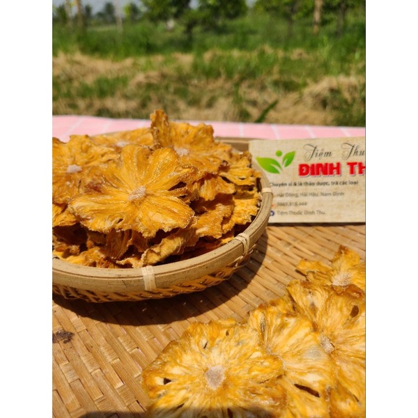 Khóm Sấy Dẻo - Dứa Sấy Dẻo Thơm 100g (Thượng Hạng)