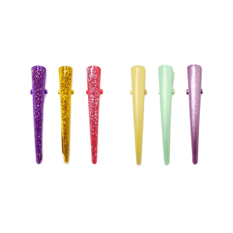 Daiso Kẹp Tóc Long Hair Clip -6 Pcs. - Colors-