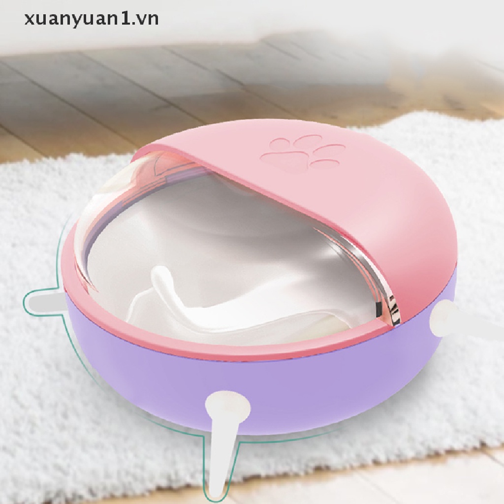 Bát Đựng Sữa Cho Thú Cưng Kèm 4 Núm Vú Giả Tiện Dụng