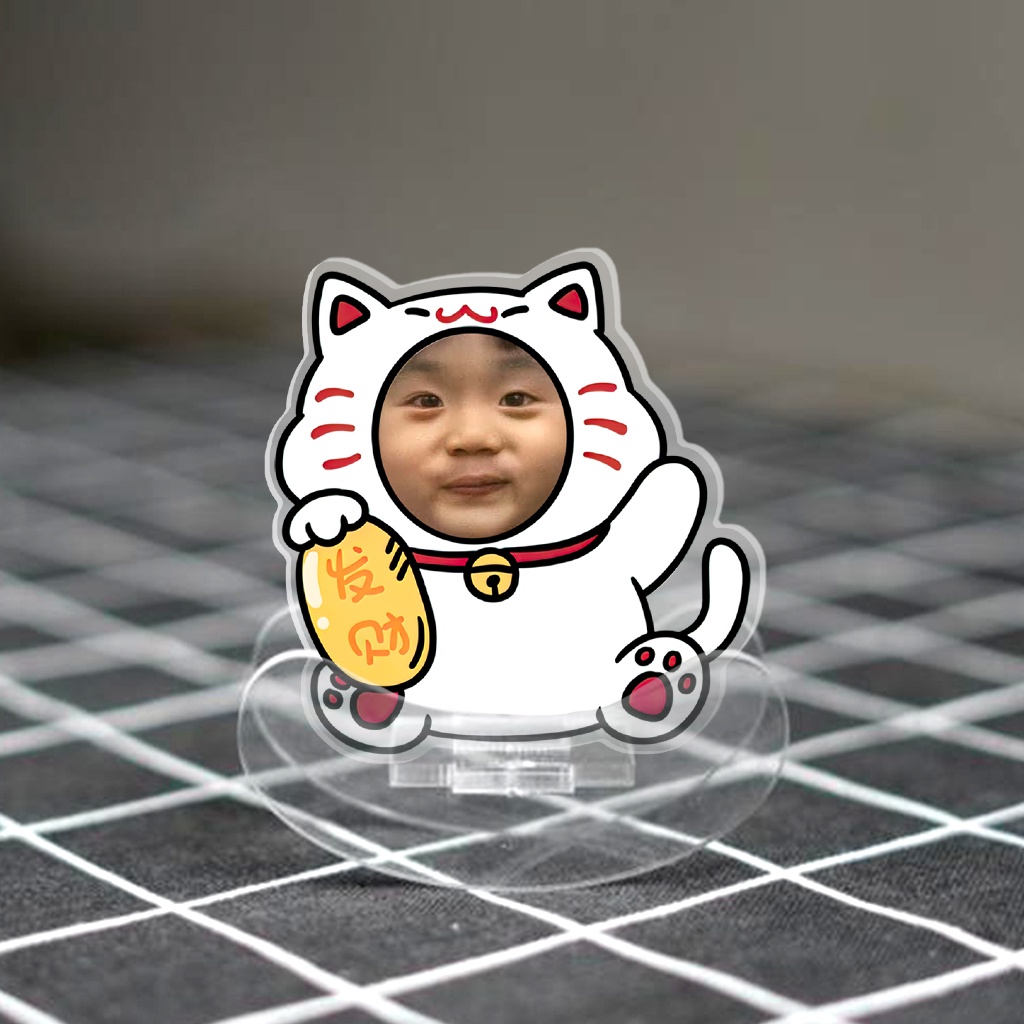 Lật đật standee chibi hoạt hình dễ thương in theo yêu cầu