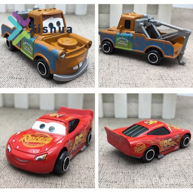 Set 6 xe hơi McQueen + 1 xe tải mini đồ chơi cho bé