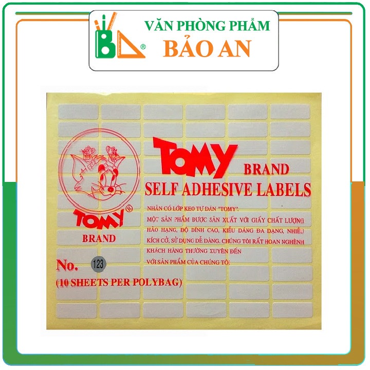 #GIÁ RẺ # Giấy Đề Can TOMY Khổ A5 (10 Tờ/Tập)