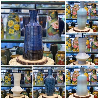 Bình Cắm Hoa Bát Tràng, Lọ Hoa Trang Trí Men Hoả Biến - Bình Cắm Hoa,Decor /Quà Tặng | Thaonghiceramics