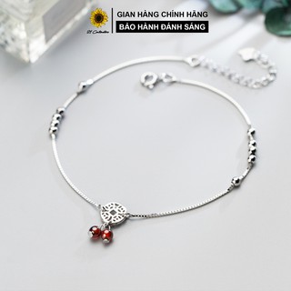 Lắc chân bạc Tiệm bạc 21 Centimeters Kim tiền đỏ