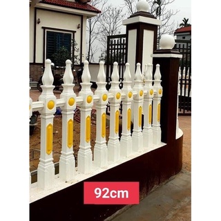 Khuôn hàng rào hoa nổi cao 92cm