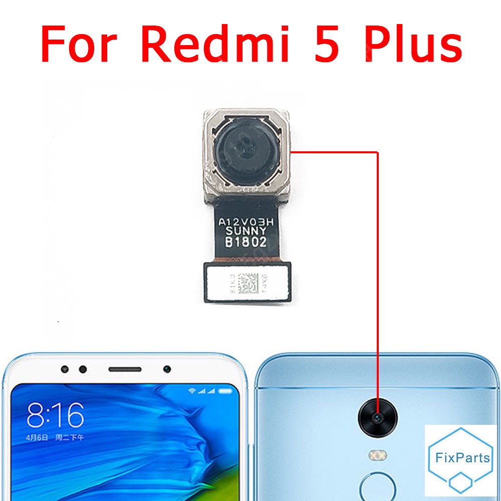Lưng Mô Đun Camera Sau Cho Điện Thoại Xiaomi Redmi 7 7A 8 8A 5 Plus 5A 6 6A