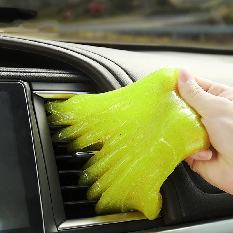 Gel Cao Su Mềm Làm Sạch Bụi Bẩn Trên Xe Hơi / Bàn Phím Máy Tính