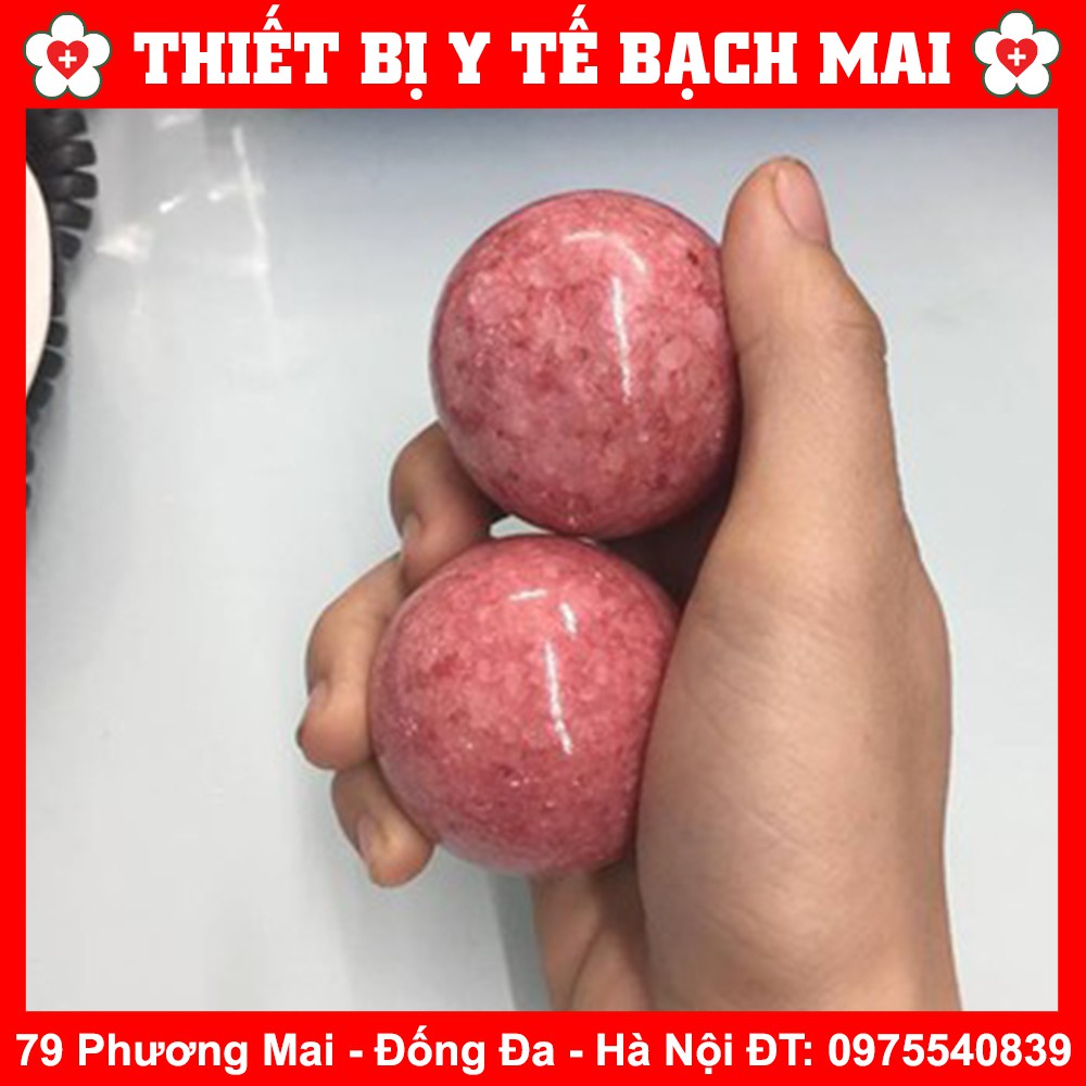 Cặp 02 Viên Bi Đá Lăn Tay Thiên Nhiên - Bi Lăn Tay